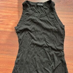 Chic Black Tank Top